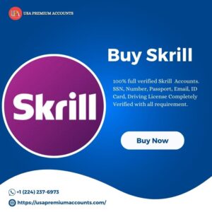 Buy Verified Skrill Accounts