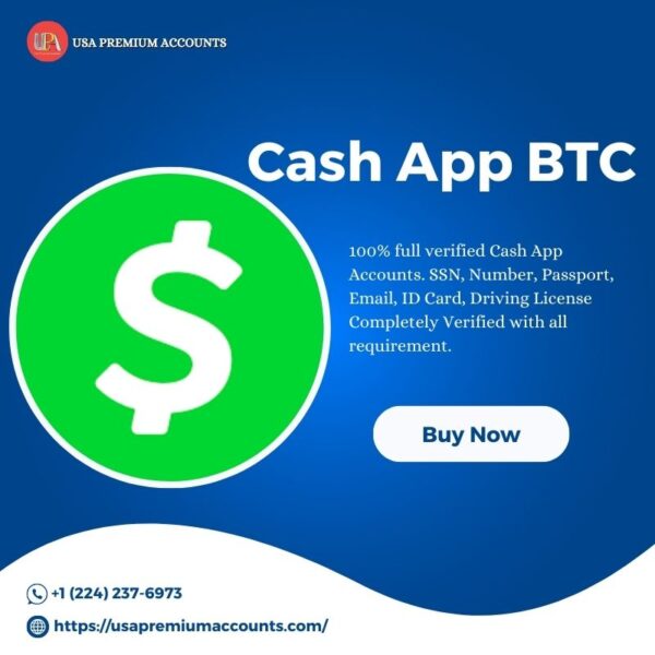 Buy Verified Cash App Accounts BTC Enabled